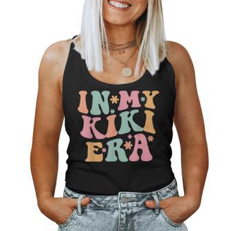Retro Groovy In My Kiki Era Happy Mother's Day Women Tank Top - Thegiftio UK
