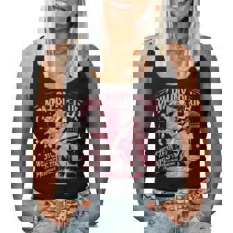 Retro Pink Girl Pony Club Disco Party Western Cowgirl Rodeo Women Tank Top - Thegiftio UK