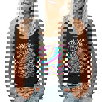 Roller Girl Roller Skates 90S 80S Women Tank Top - Seseable