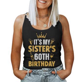 Schwester Es Ist Der 60 Geburtstag Meiner Schwester 1965 60 Jahre Alt Tank Top Frauen - Geschenkecke