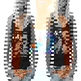 Sea Turtle Birthday I'm 2 Ocean Theme Niña De Segundo Cumpleaños Camiseta sin mangas para mujer - Regaloses