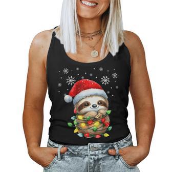 Sloth Christmas Family Outfit Children's Christmas Tank Top Frauen - Geschenkecke