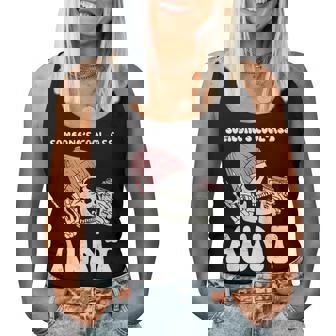 Someone's Cool Ass Aunt Cool Auntie Club Skull Skeleton Women Tank Top | Seseable CA