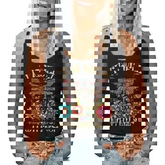 It Is Well With My Soul Dragonfly Floral Boho Christian God Women Tank Top - Thegiftio UK