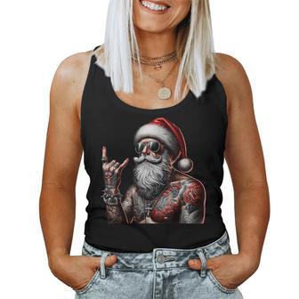 Tattooed Santa Claus Inked Christmas & Women Tank Top Frauen - Geschenkecke