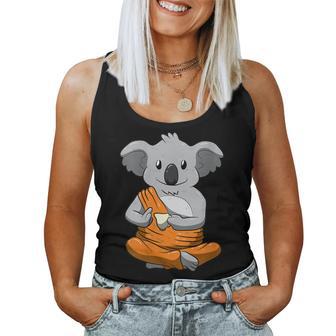 Thé Koala Bouddha Zen Yoga Méditation Débardeur pour femme - Cadeauxyz