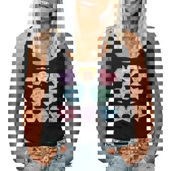 Valentines Neuro Nurse Crew Hearts Candy Neurologist Brain Women Tank Top - Thegiftio