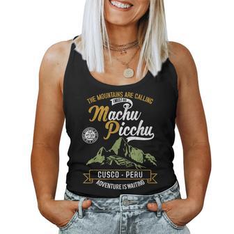 Vintage Peru Cusco Machu Picchu Llama Jersey Souvenir Tank Top Frauen - Geschenkecke