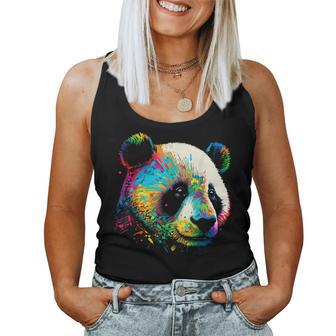 Watercolor Panda Tank Top Frauen - Geschenkecke