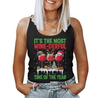 The Most Wine Derful Time Of The Year Christmas Women's Tank Top Frauen - Geschenkecke