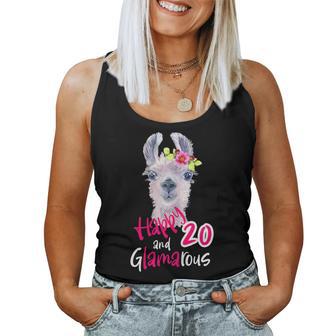 Women's 20Th Birthday 20S Birthday Decoration Lama Tank Top Frauen - Geschenkecke