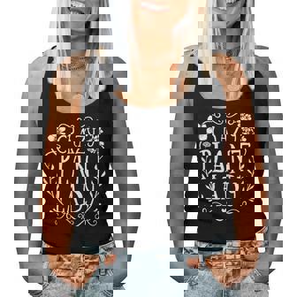 Women's Crazy Plant Lady Gardener Florist Tank Top Frauen - Seseable