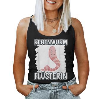 Women's Earthworm Whisperer Girls Whisper Earthworm Tank Top Frauen - Geschenkecke