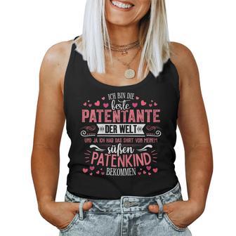 Women's Godfather Godmother Godchild Christening Sister Tank Top Frauen - Geschenkecke