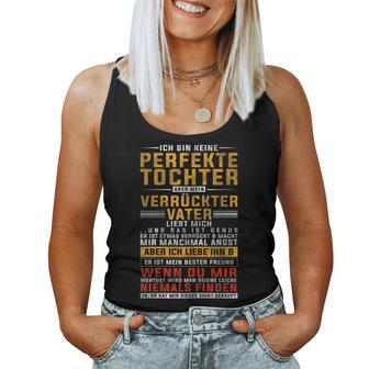 Women's Ich Bin Keine Perfect Daughter Tank Top Frauen - Geschenkecke