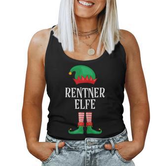 Women's Pensioner Elf Partner Look Family Outfit Christmas Tank Top Frauen - Geschenkecke