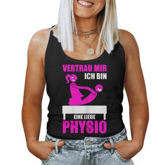 Women's Physiotherapist Saying Physiotherapy Treatment Tank Top Frauen - Geschenkecke