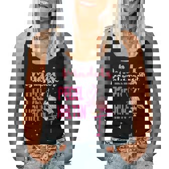 Women's With-Neck Egal Was Passiere Pegel Flamingo Party Jga Saufen Tank Top Frauen - Seseable