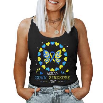 World Down Syndrome Day Awareness Womens Women Tank Top - Thegiftio UK