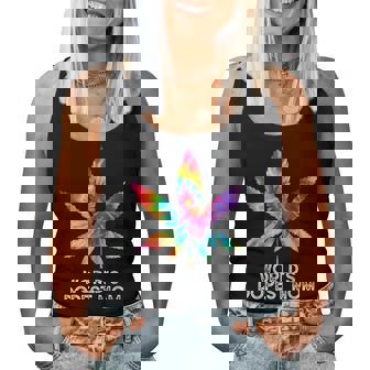 World's Dopest Mom Weed Soul Cannabis Tie Dye Mother's Day Women Tank Top - Thegiftio