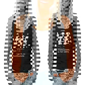 Yaya For Mother's Day Idea For Grandma Yaya Women Tank Top | Mazezy