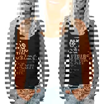 Me You Yo Mama You Cousin Too Women Tank Top - Monsterry