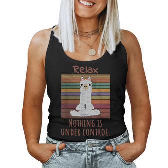 Yoga Outfit Ladies Girls Llama Buddha Tank Top Frauen - Geschenkecke