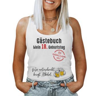 18Th Birthday Boy Girl 18 Years 2005 Tank Top Frauen - Geschenkecke