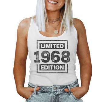 56Th Birthday 56 Years Old Born 1968 Gray Tank Top Frauen - Geschenkecke