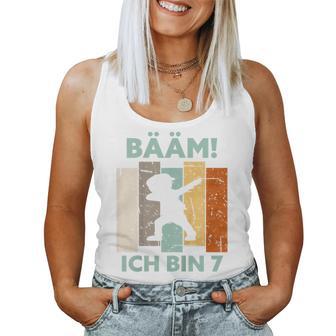 7Th Birthday Girl Kinder Bääm Ich Bin 7 Sieben Jahre Junge 7Th Tank Top Frauen - Geschenkecke