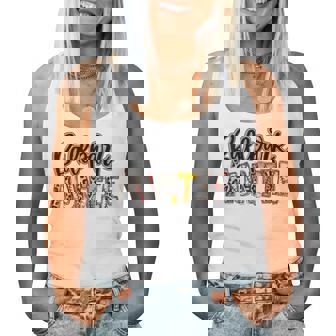 Ballpark Auntie Softball Baseball Aunt Baller Mother's Day Women Tank Top - Thegiftio