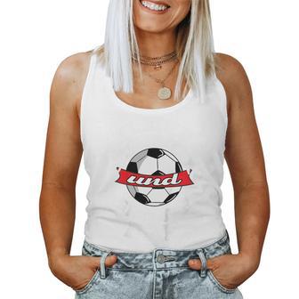 Children's Little Sister Biggest Fan Football Brother Sister Tank Top Frauen - Geschenkecke