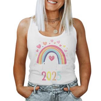 Children's School Child 2025 Rainbow Girls First Day At School 2025 Girls' Tank Top Frauen - Geschenkecke