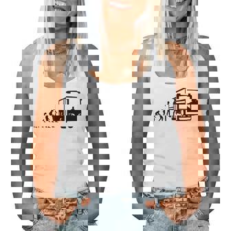 Conductor De Autobús Conductor De Trabajo Evolución Para Hombre Y Niños Camiseta sin mangas para mujer - Regaloses