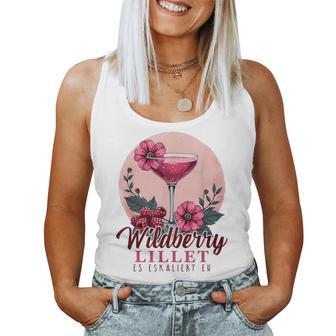 Es Escaliert Eh Summer Cocktail Party Wildberry Lillet Women's Tank Top Frauen - Geschenkecke