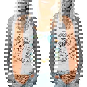 Floral Grammy Goose Cute Silly Goose Mother's Day Womens Women Tank Top - Thegiftio