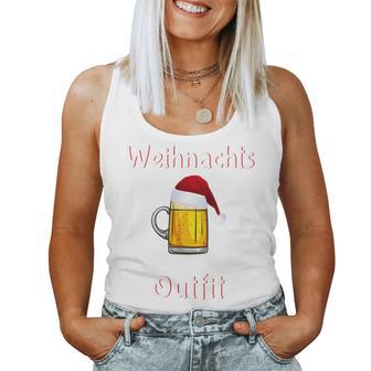 Christmas Outfit Women's Christmas Beer S Tank Top Frauen - Geschenkecke