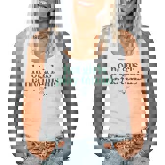 Heiße Mädchen Spielen Tennis Imintage-Look Lustiger Tennisliebhaber Tank Top Frauen - Geschenkecke