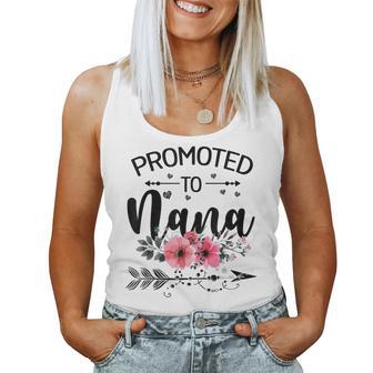 Promoted To Nana Announcement New Nana Women Tank Top - Thegiftio UK