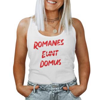 Romanes Eunt Ite Domus Clothing Tank Top Frauen - Geschenkecke