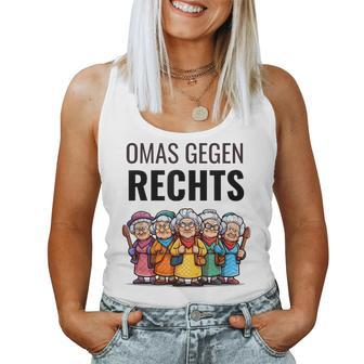 Stellungnahme Gegen Rechts Omas Gegen Rechts Tank Top Frauen - Geschenkecke