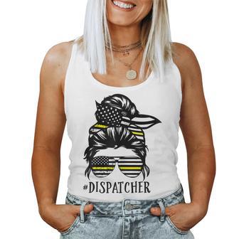 Th Dispatcher Life Mom Dispatcher Lover Women Tank Top - Thegiftio UK