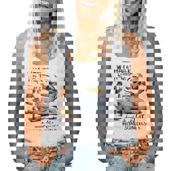 Whatever Throws At You Duck And Let It Hit Someone Else Women Tank Top - Monsterry