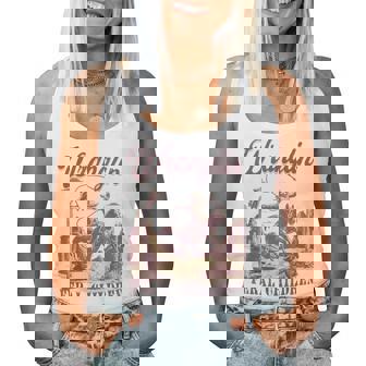 Wrangling Feral Children Western Mother's Day Women Tank Top | Mazezy