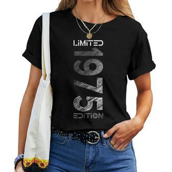 1975 Man Woman 50Th Birthday Limited Edition 50 T-shirt Frauen - Geschenkecke