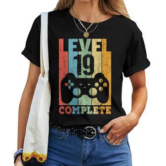 19Th Birthday Boy Girl Level 19 Years 2004 T-shirt Frauen - Geschenkecke