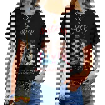 2 Sisters Anime Chibi Girls Built-In Best Friends For Life Women T-shirt | Mazezy