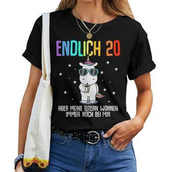 20Th Birthday Man Woman 20 Years 2003 Decorative T-shirt Frauen - Geschenkecke