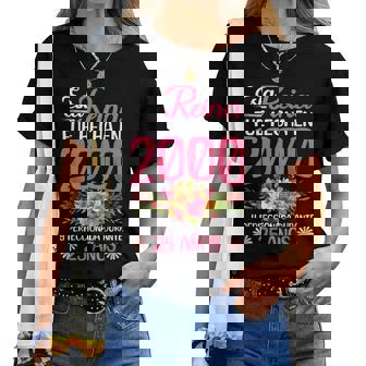 25 Años Regalo De Cumpleaños Hecha En 2000 25 Años Camiseta de mujer - Regaloses