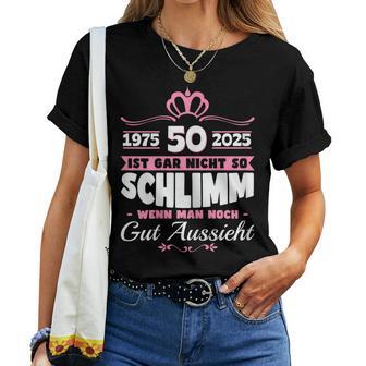 50Th Birthday Woman 50Th Birthday Women'sintage 1975 Women's T-shirt Frauen - Geschenkecke